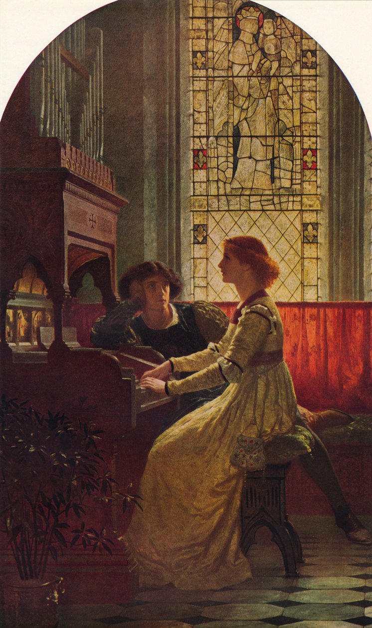 Harmony, 1877, 1938 tekijältä Frank Dicksee