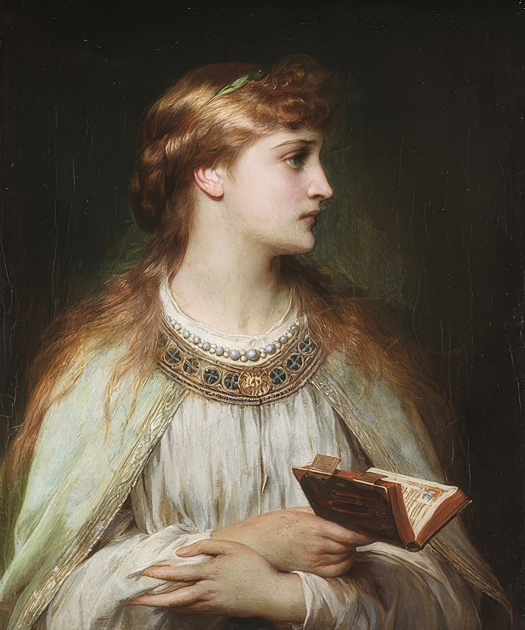 Ophelia. Öh 1864 tekijältä Frank Dicksee