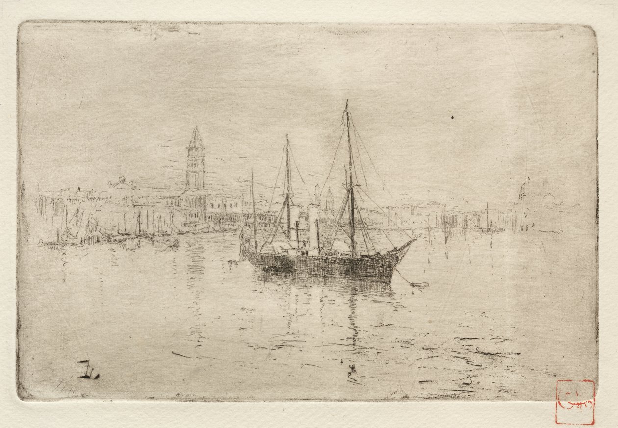 Canal Grande, Venetsia tekijältä Frank Duveneck