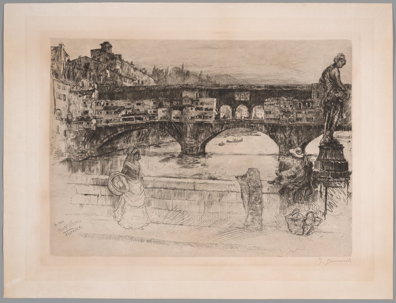 Ponte Vecchio, Firenze (ensimmäinen levy) tekijältä Frank Duveneck