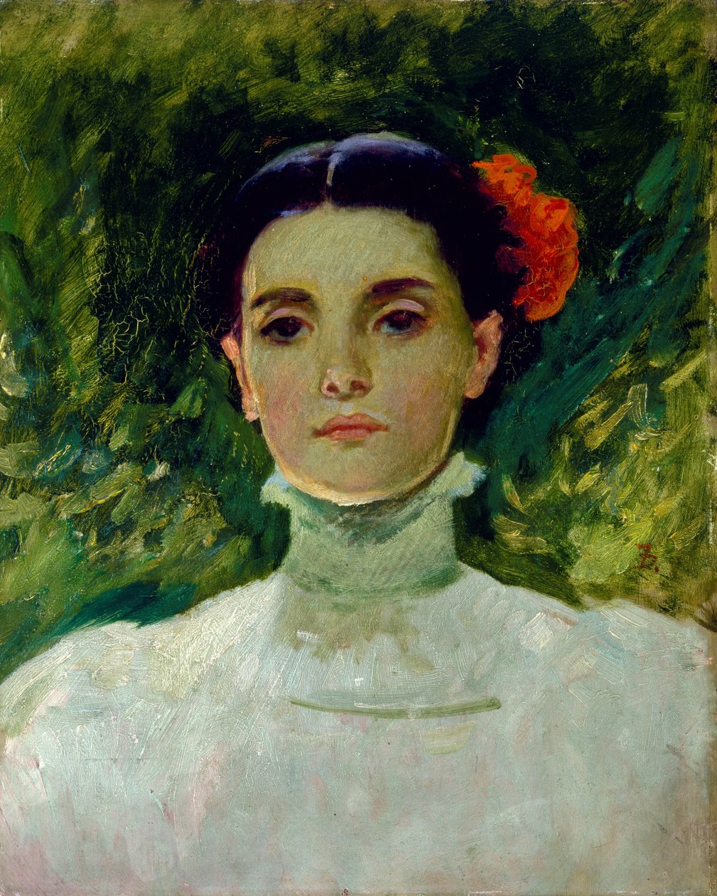 Maggie Wilsonin muotokuva tekijältä Frank Duveneck