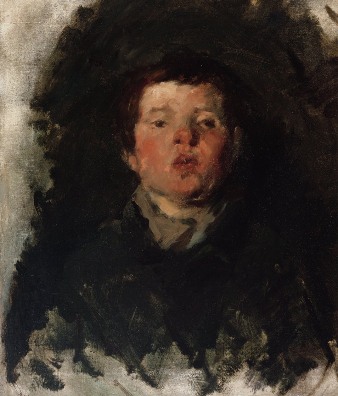 Pojan muotokuva tekijältä Frank Duveneck