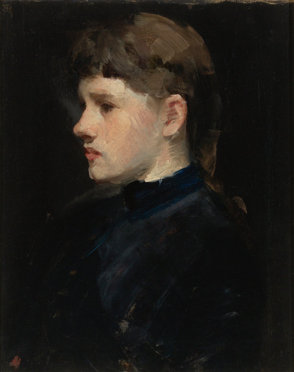Portrait of a Lady (Tytön pää) tekijältä Frank Duveneck
