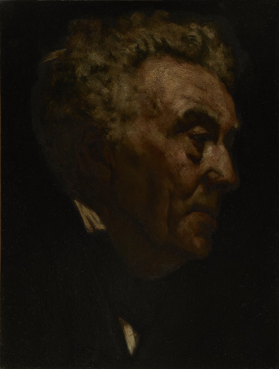 Vanhan miehen muotokuva tekijältä Frank Duveneck