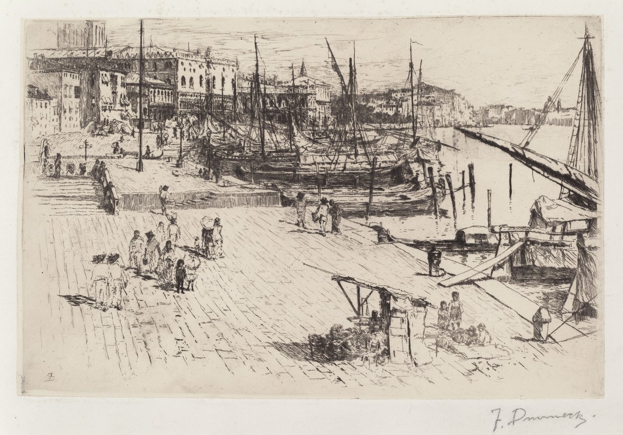 Riva degli Schiavoni, nro 1 tekijältä Frank Duveneck