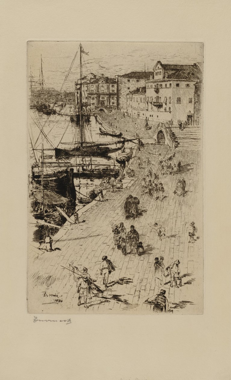 Riva degli Schiavoni, nro 2 tekijältä Frank Duveneck
