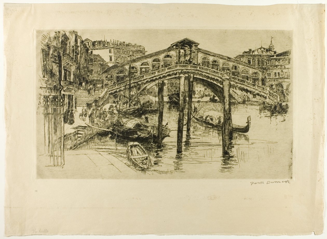 Rialto, Venetsia tekijältä Frank Duveneck