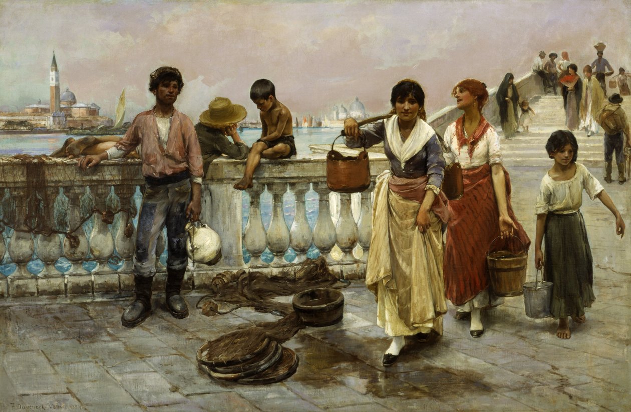 Vesikantajat, Venetsia tekijältä Frank Duveneck