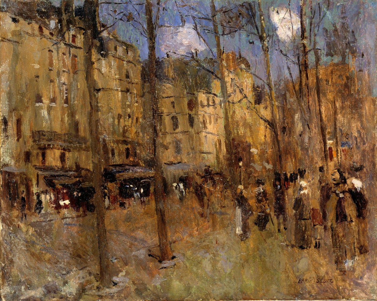 Boulevard St. Germain, n.d. tekijältä Frank Edwin Scott