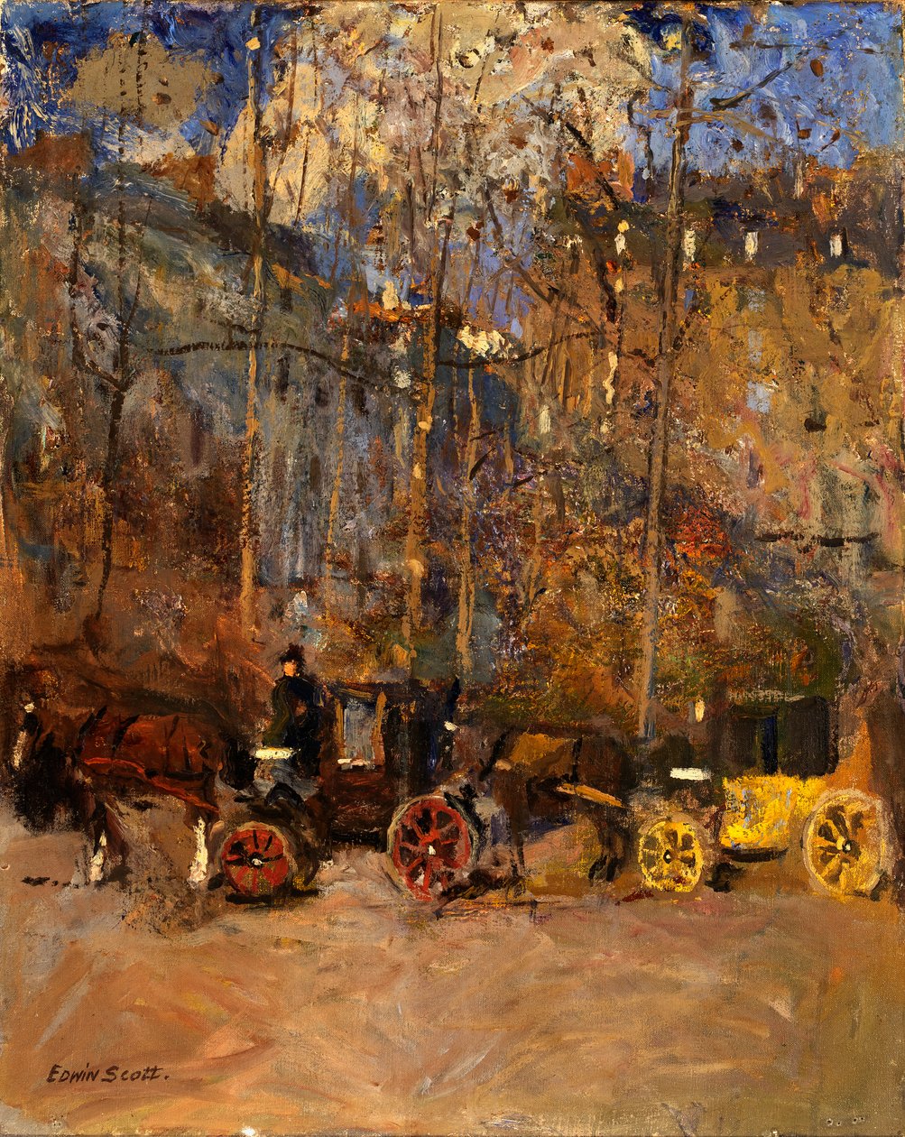 Taksit, n.d. tekijältä Frank Edwin Scott