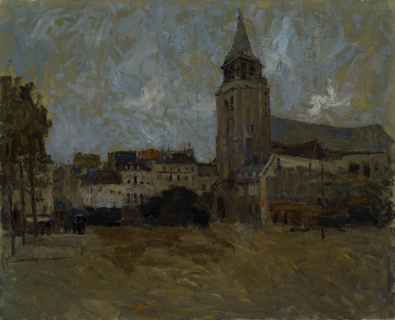 Place St. Germain des Pres, n.d. tekijältä Frank Edwin Scott