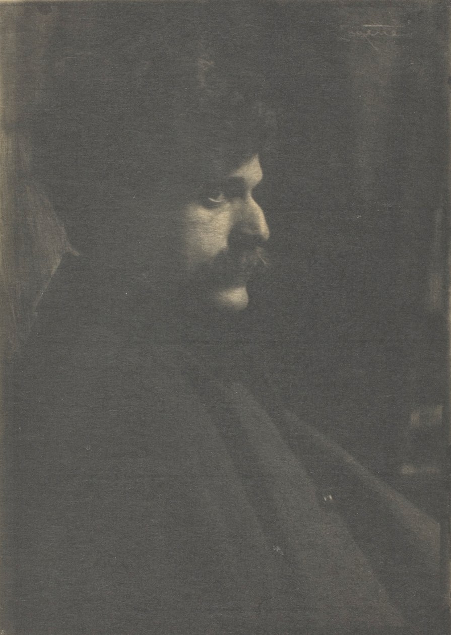 Alfred Stieglitzin muotokuva, n. 1899. tekijältä Frank Eugene