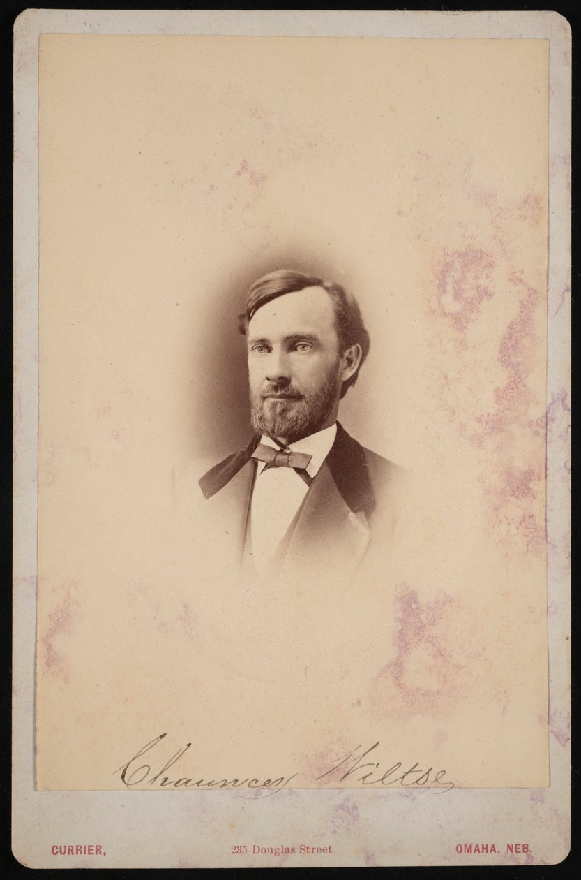 Chauncey Wiltsen muotokuva 1834-1894, 1875-1876. tekijältä Frank F Currier