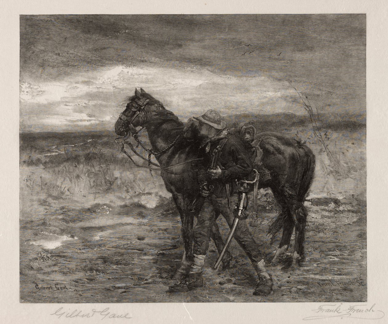 Vihollisen maassa, 1887. tekijältä Frank French
