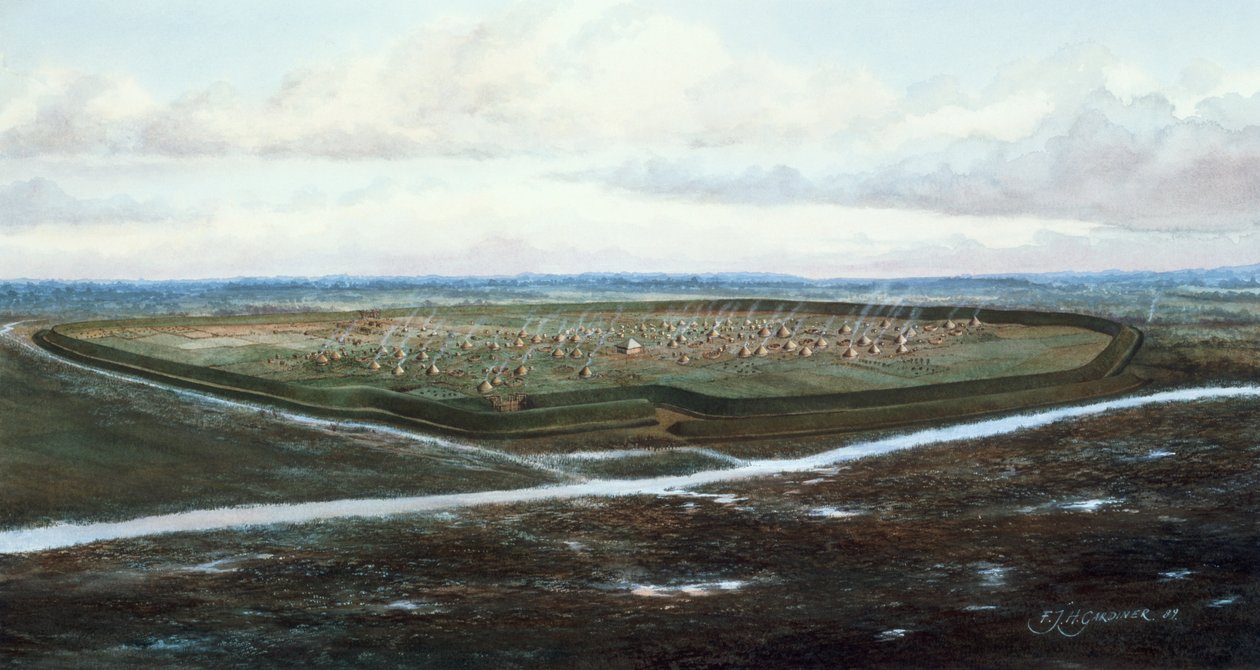 Uphall Camp, Lontoo, 100 eaa. tekijältä Frank Gardiner