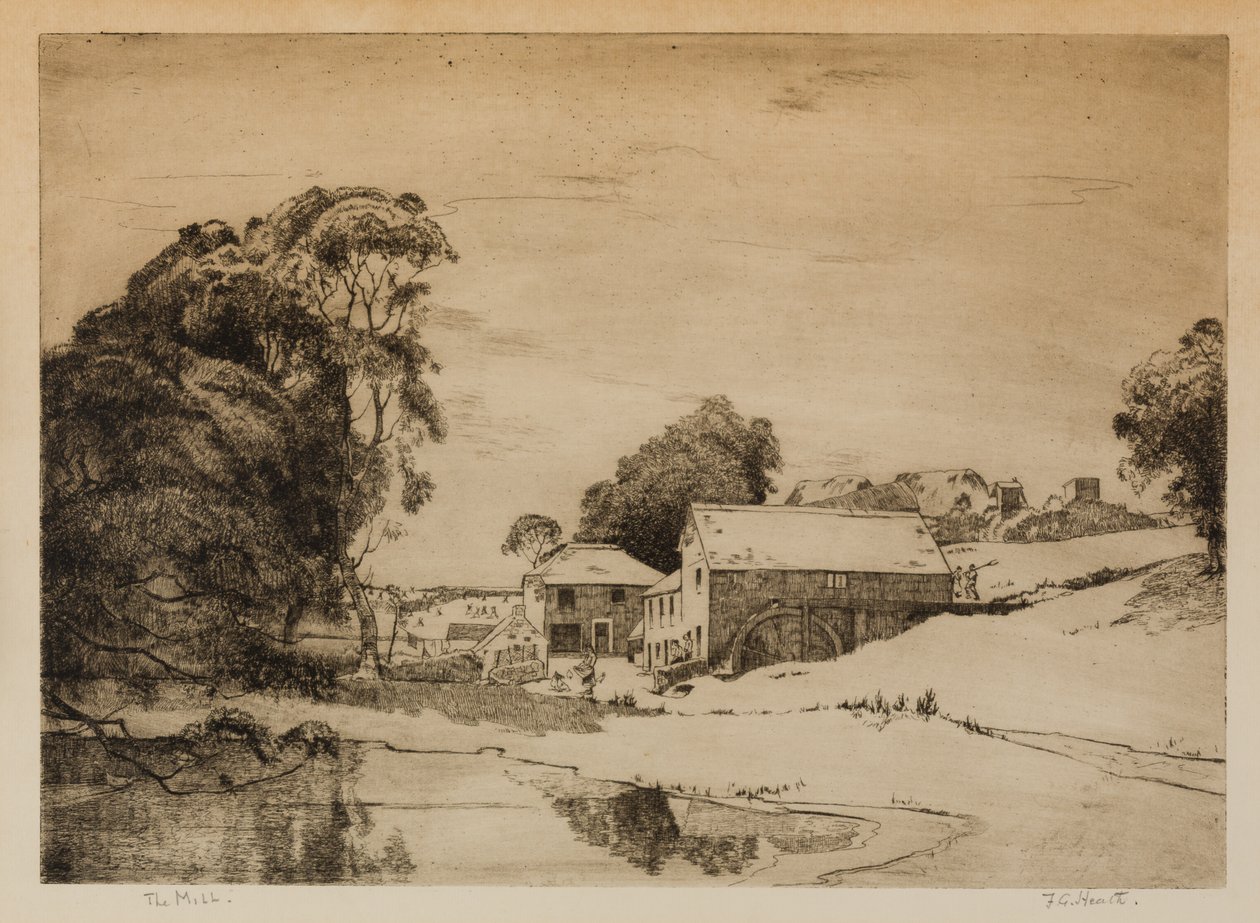 Clapper Mill, Lamorna tekijältä Frank Gascoigne Heath