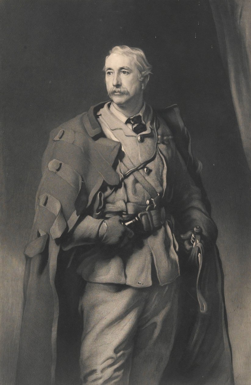 Sir Garnet Wolseley, 1884 (syväpaino) tekijältä Frank Holl