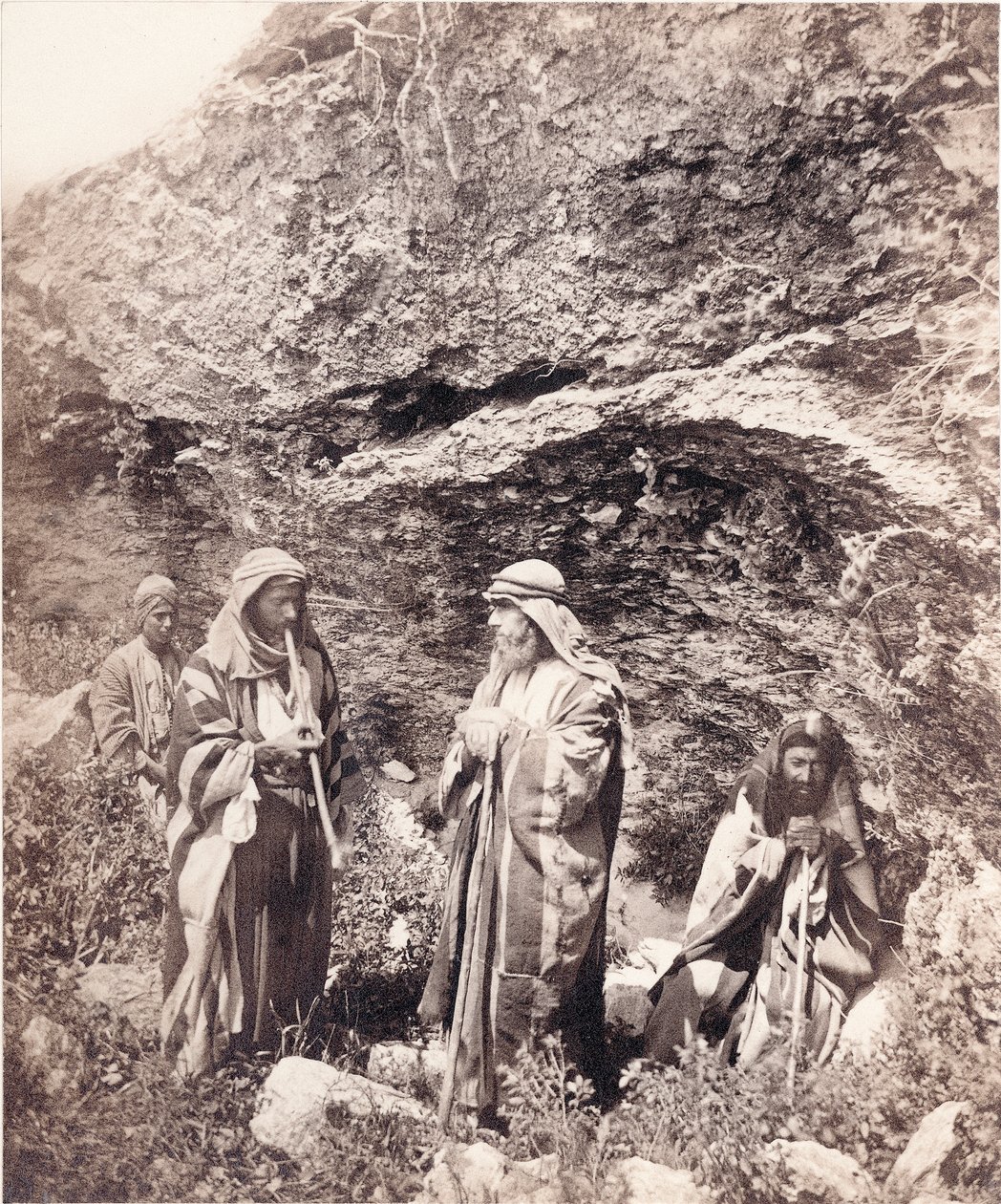 Talonpoikia Jerusalemin alueelta, noin 1866-67. tekijältä Frank Mason Good