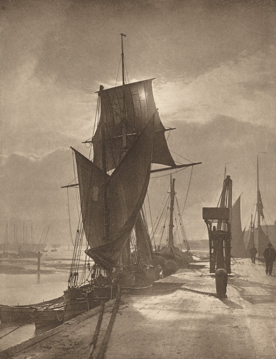 Auringonpaiste ja varjo, 1890-luku. tekijältä Frank Meadow Sutcliffe