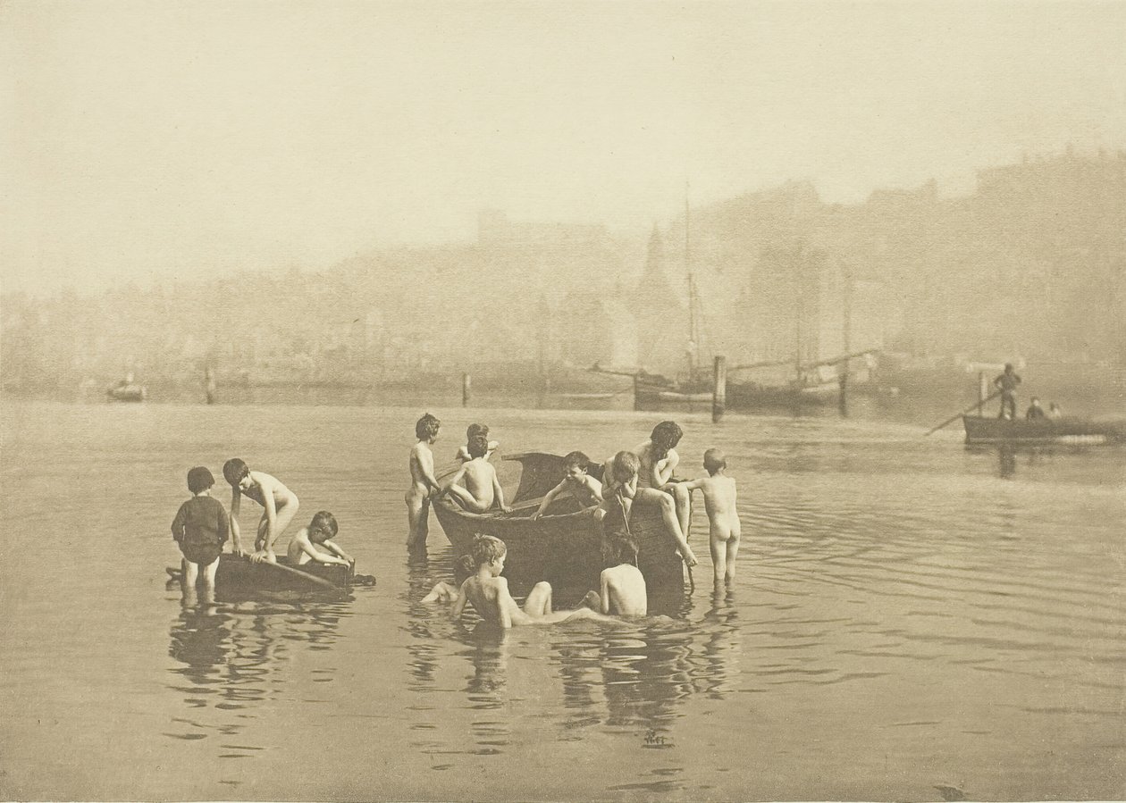 Water Rats, 1886, painettu heinäkuussa 1991. tekijältä Frank Meadow Sutcliffe