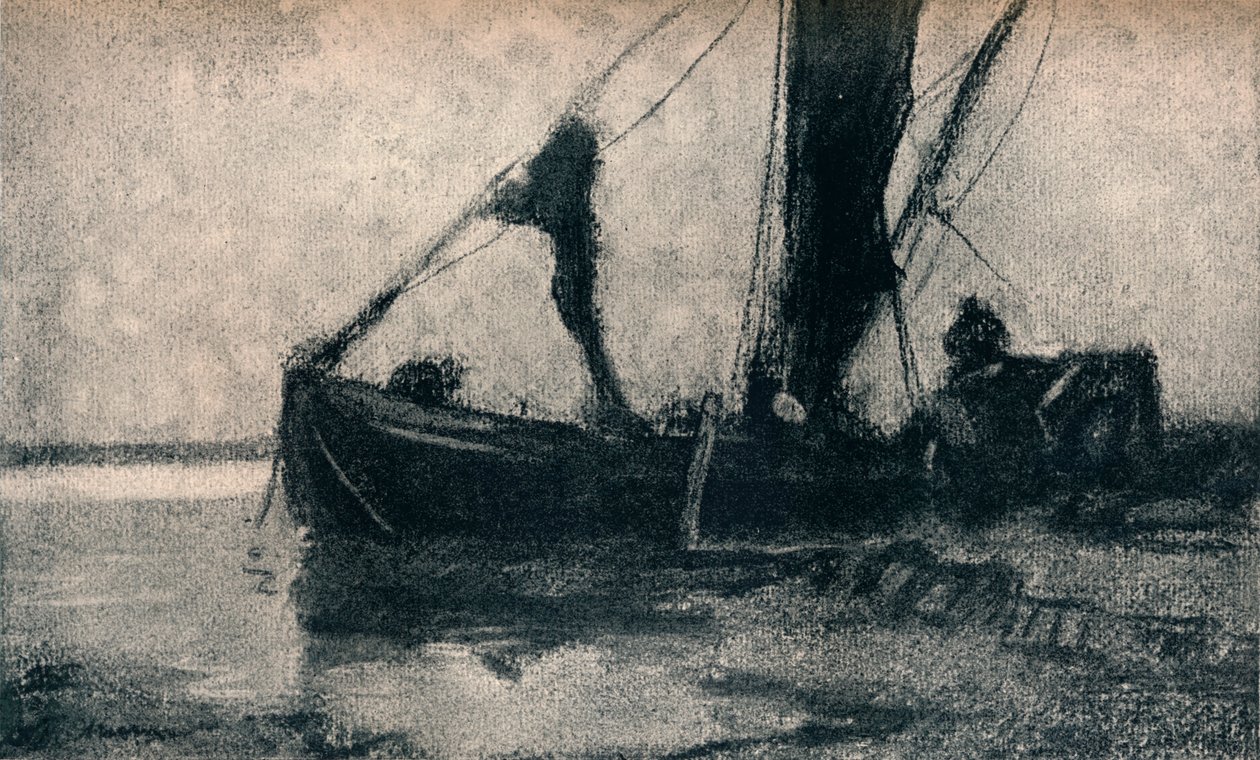 Proomun lastaus, 1800-luku tekijältä Frank Mura
