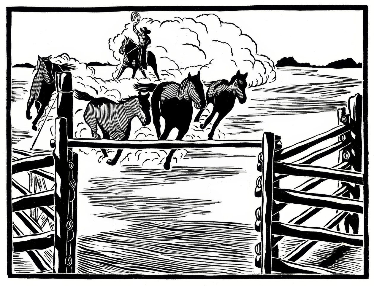 Cowboy tekijältä Frank Redlinger