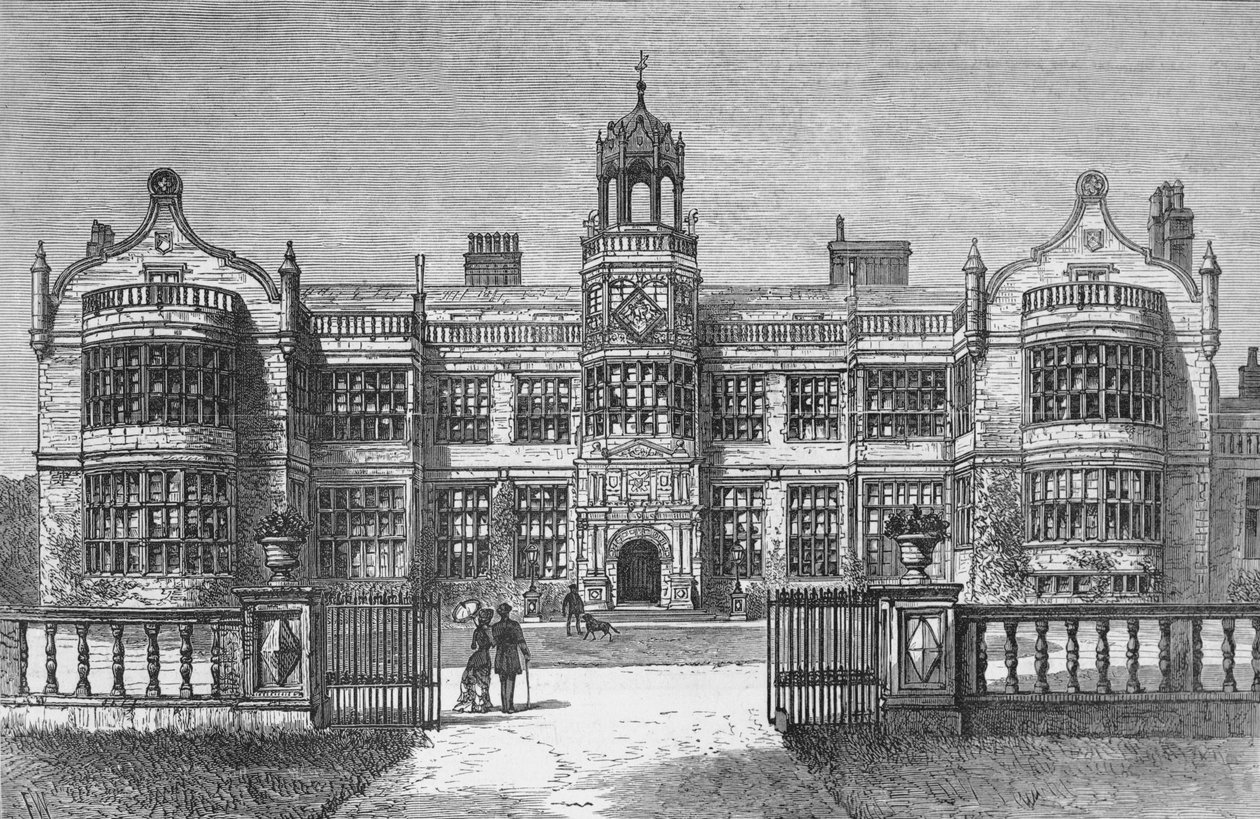 Ingestre Hall, Staffordshire, 1882 tekijältä Frank Watkins