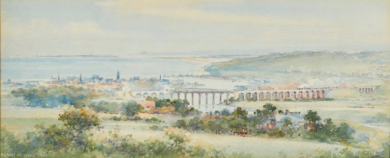 Berwick (akvarelli) tekijältä Frank Watson Wood