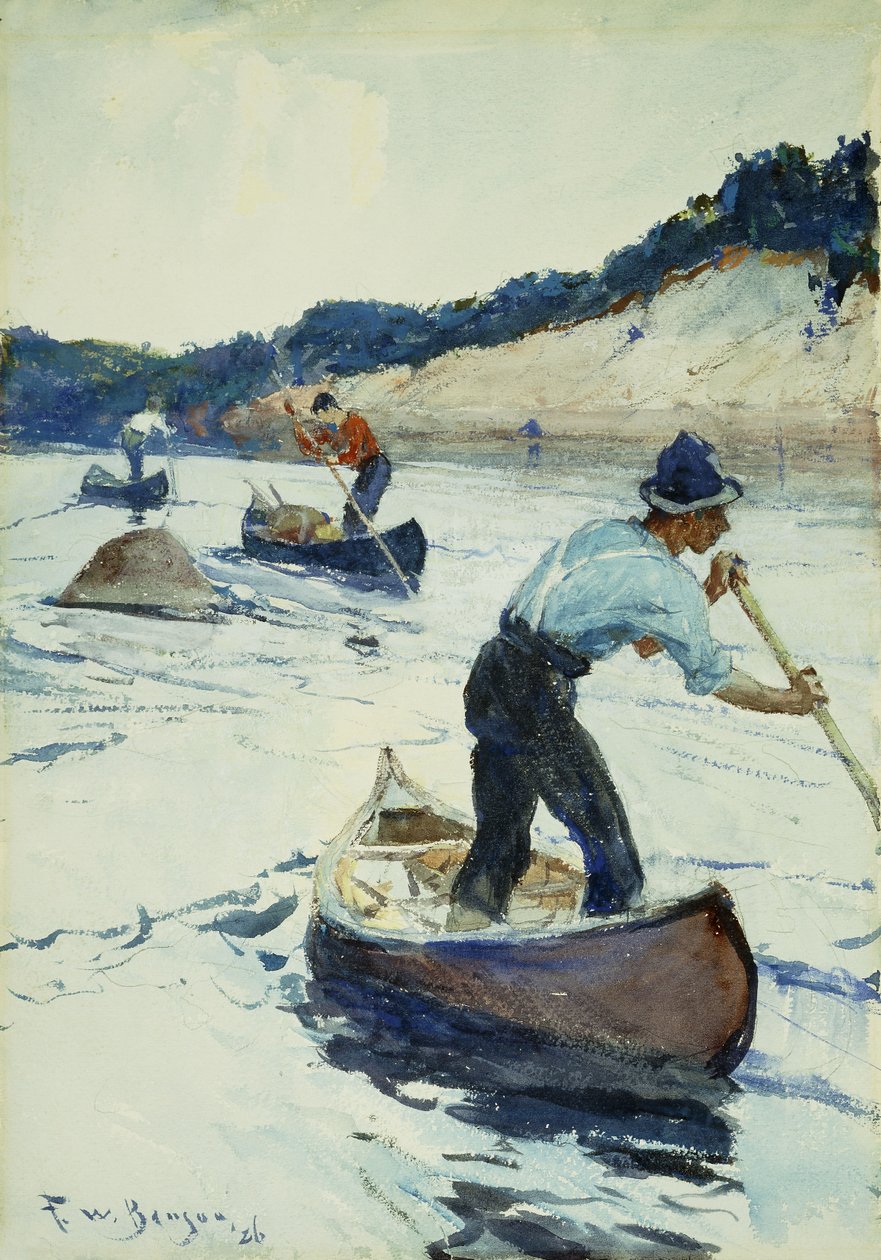 Melontaa tekijältä Frank Weston Benson