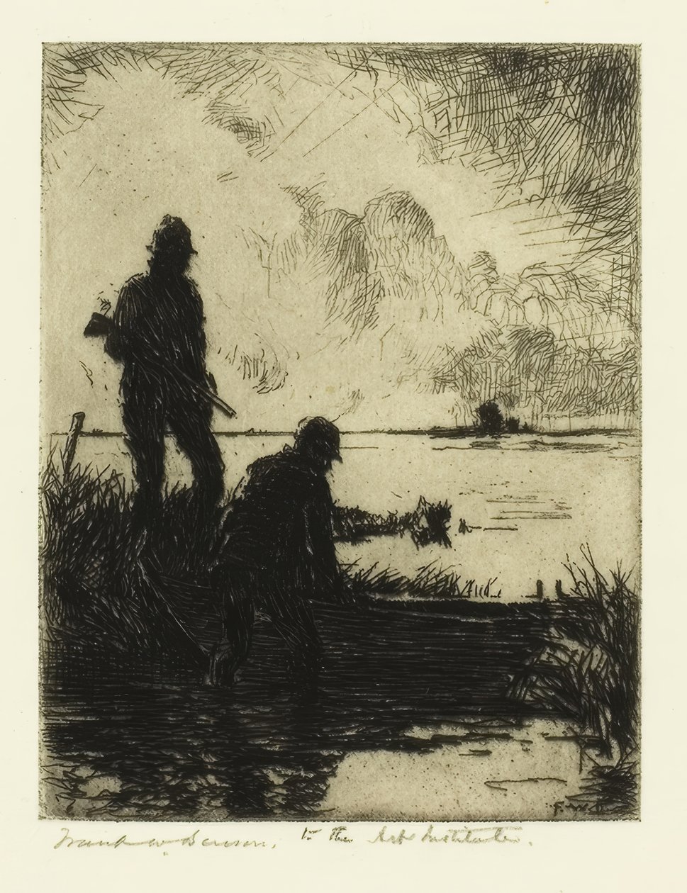 Alku tekijältä Frank Weston Benson
