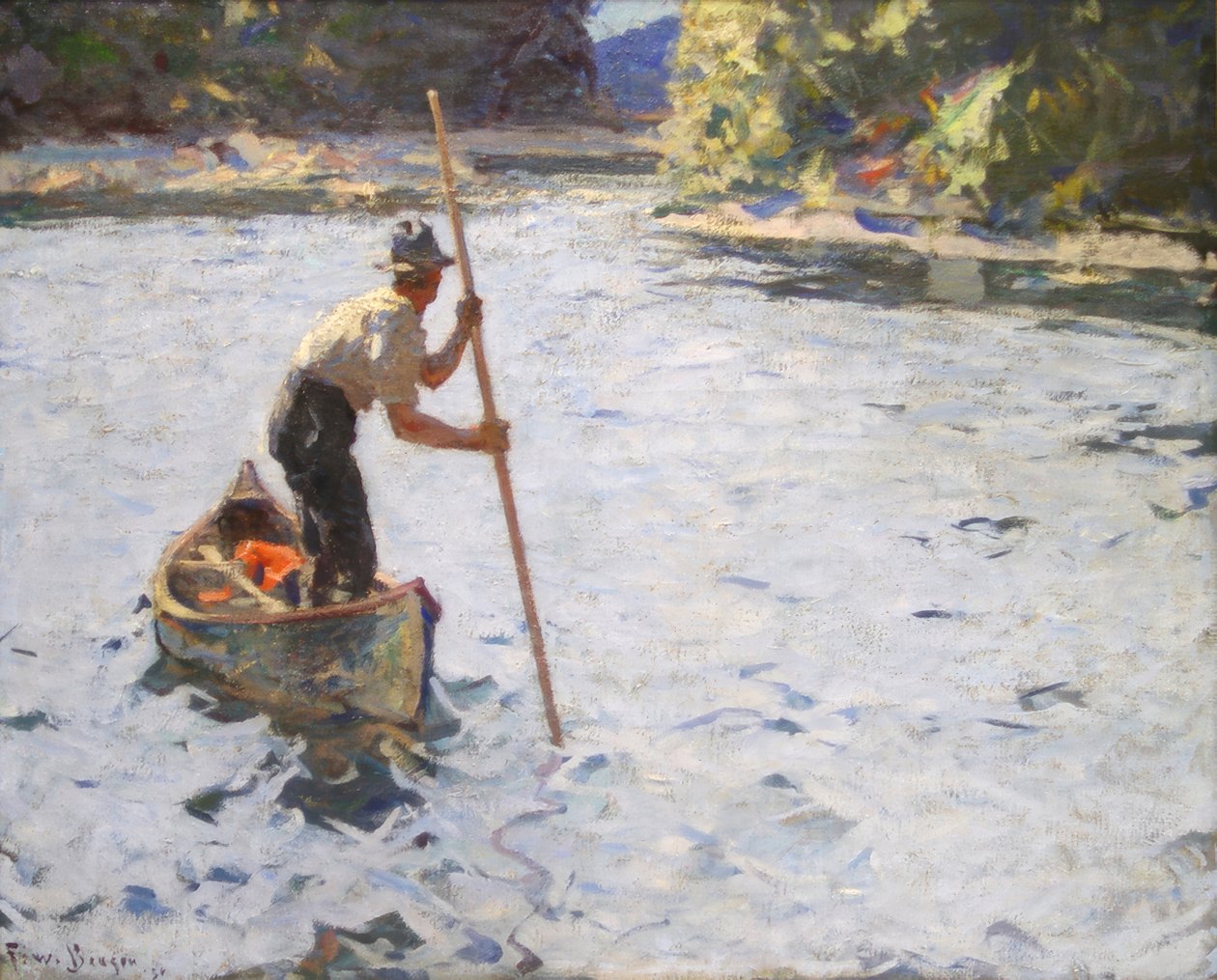 Grand Riverillä tekijältä Frank Weston Benson
