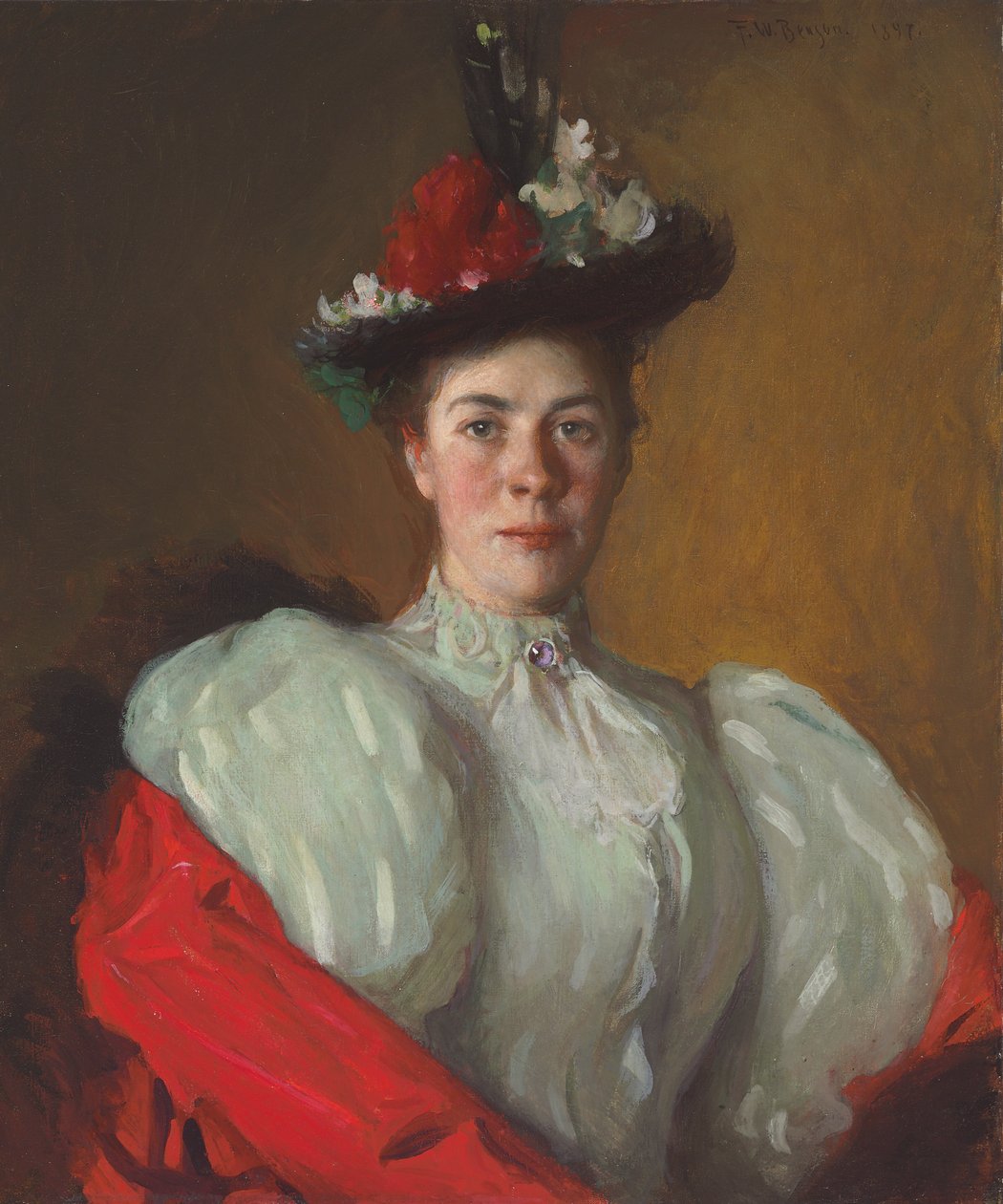 Katherine Cavenaughin muotokuva tekijältä Frank Weston Benson