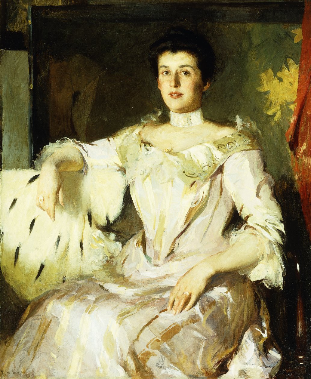 Naisen muotokuva tekijältä Frank Weston Benson
