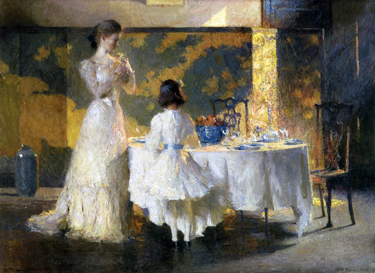 Taiteilijan tyttäret tekijältä Frank Weston Benson