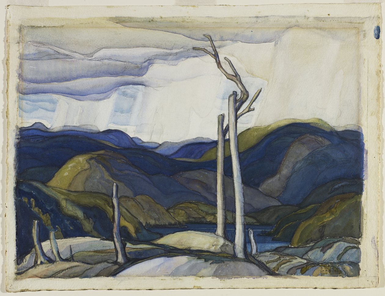 Lumipilviä tekijältä Franklin Carmichael