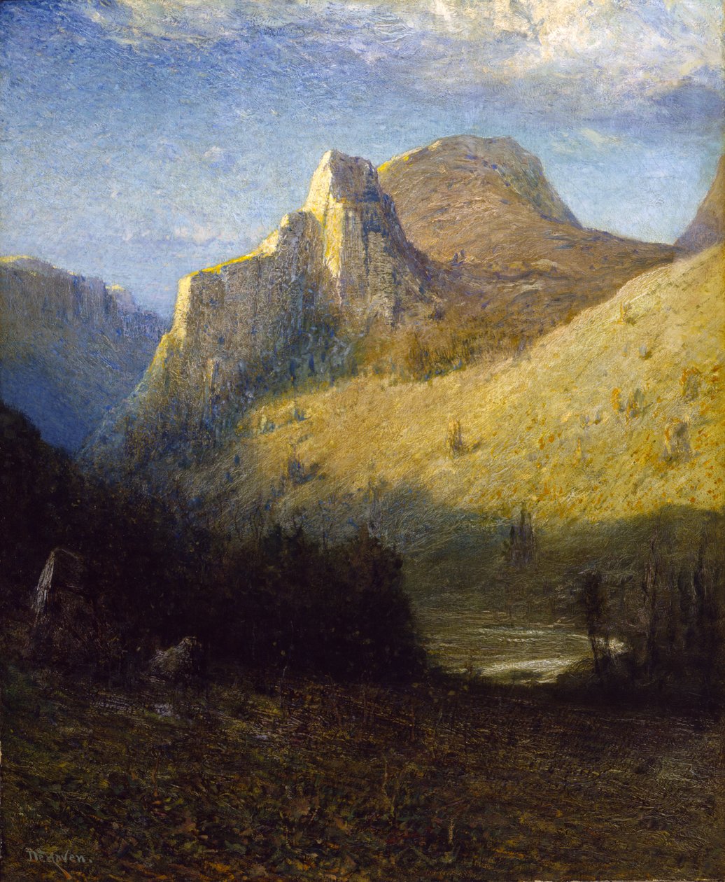 Castle Creek Canyon, Etelä-Dakota, 1912. tekijältä Franklin De Haven