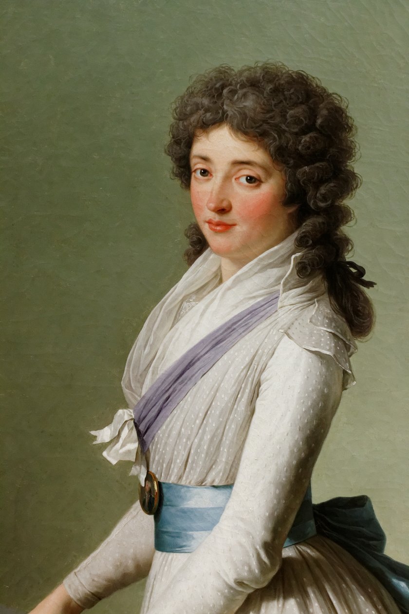 Chalvet-Souvillen baronen muotokuva, Marie de Broutin tekijältä François André Vincent