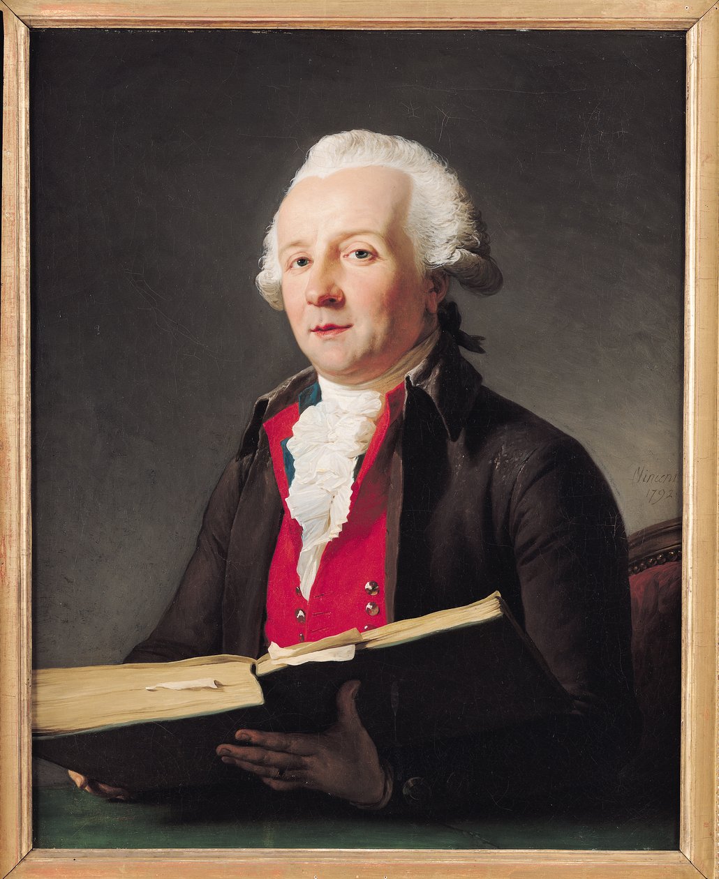 Dazincourtin muotokuva (1747-1809) 1792 tekijältä François André Vincent
