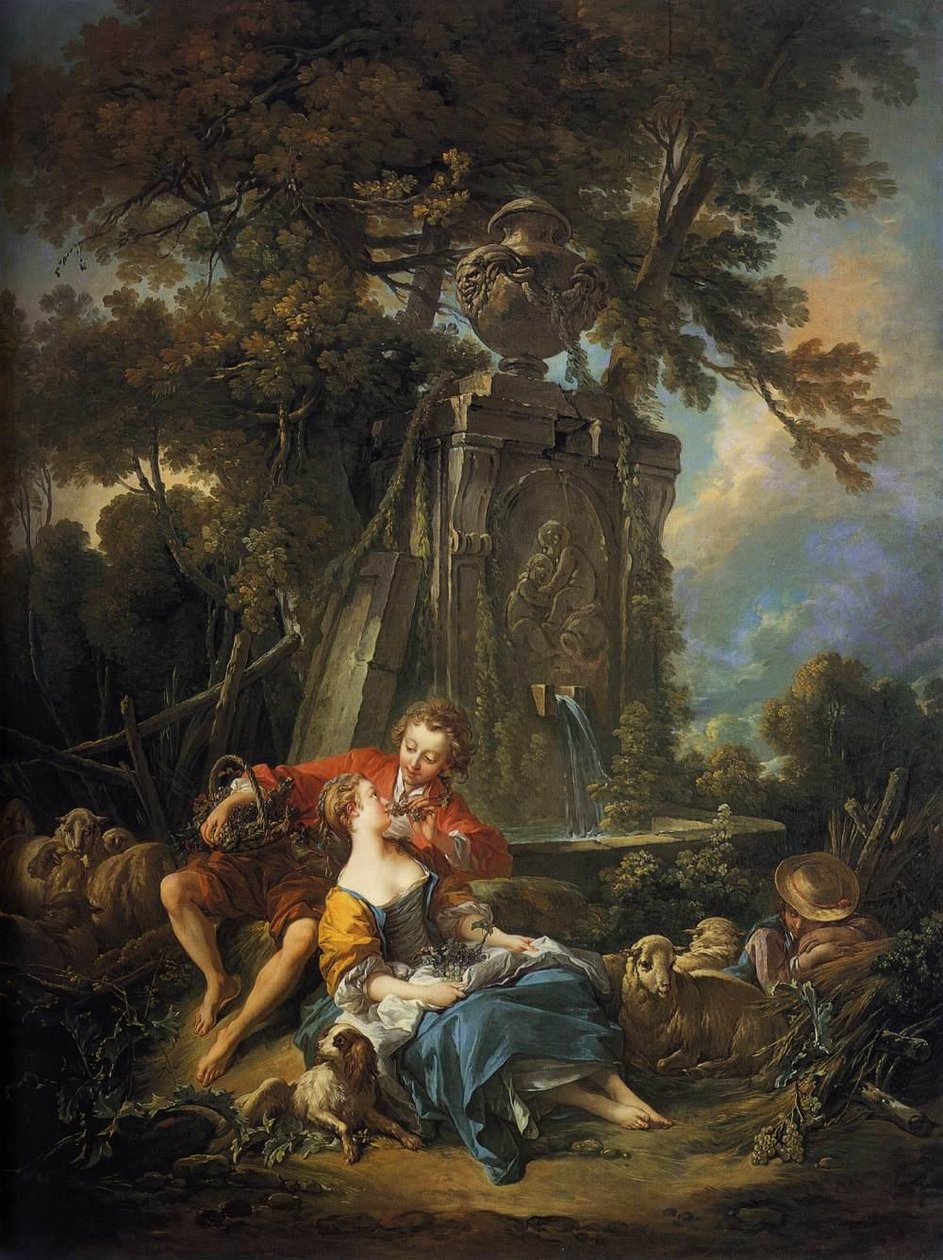 Syksyn pastoraali tekijältä François Boucher