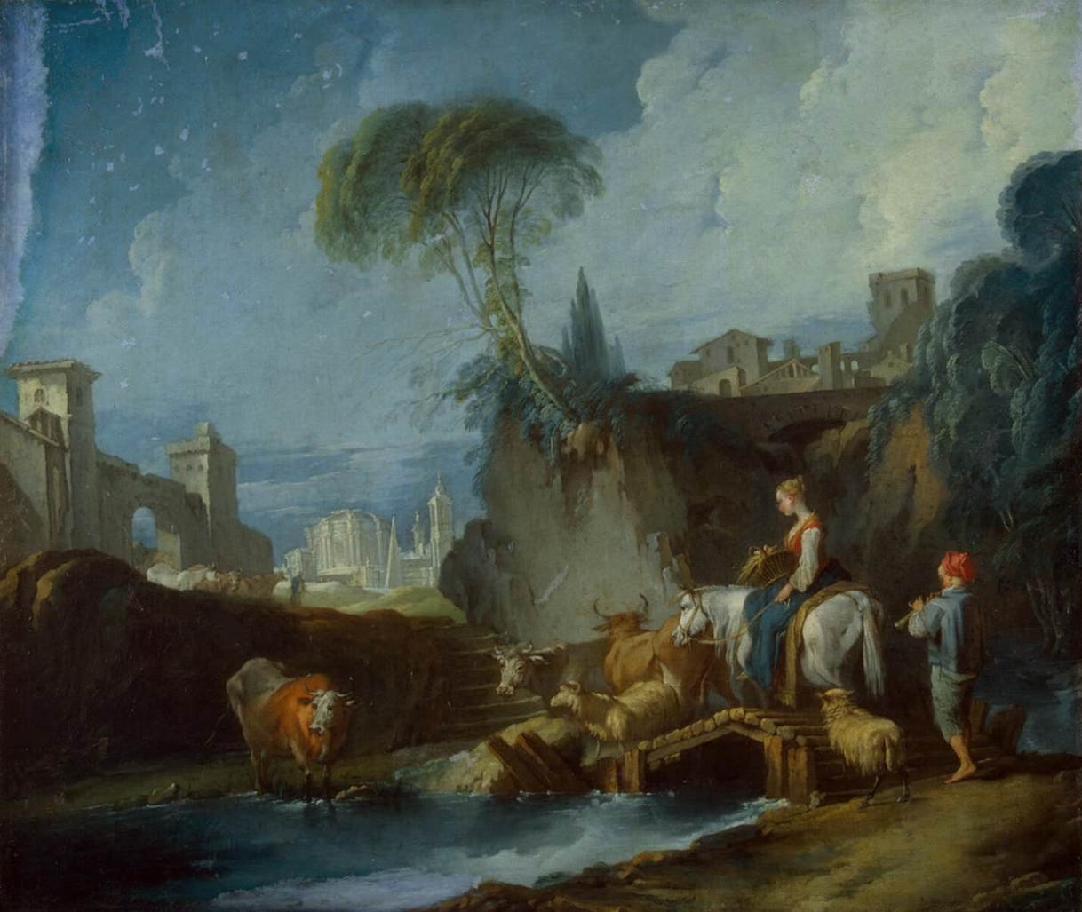 Sillan ylitys tekijältä François Boucher