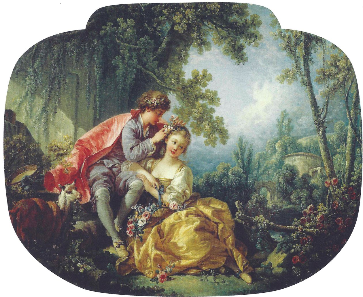 Die vier Jahreszeiten: Frühling tekijältä François Boucher