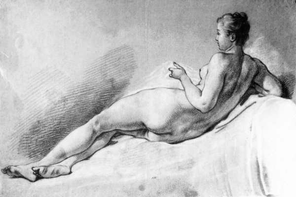 Nainen alaston tekijältä François Boucher