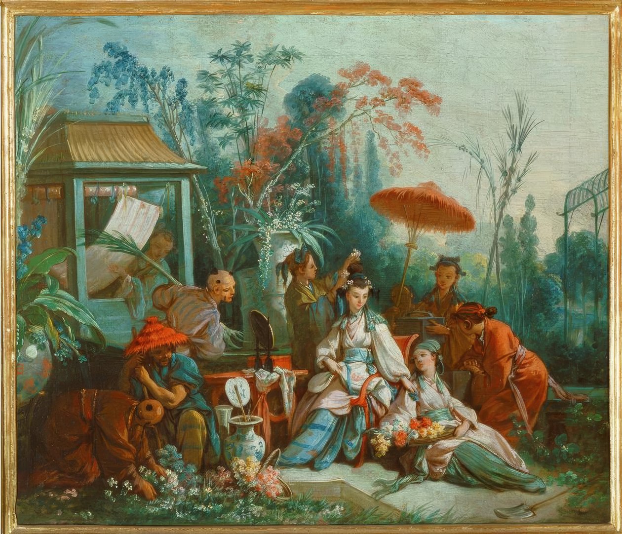 Jardin chinois tekijältä François Boucher