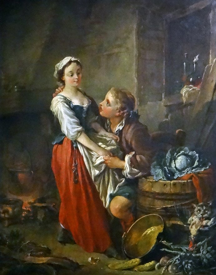 La Belle Cuisinière tekijältä François Boucher