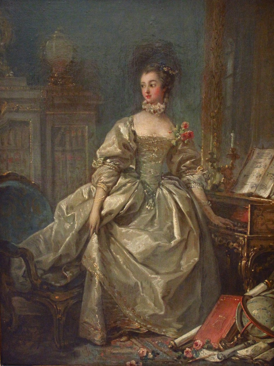 Marquise de Pompadour tekijältä François Boucher