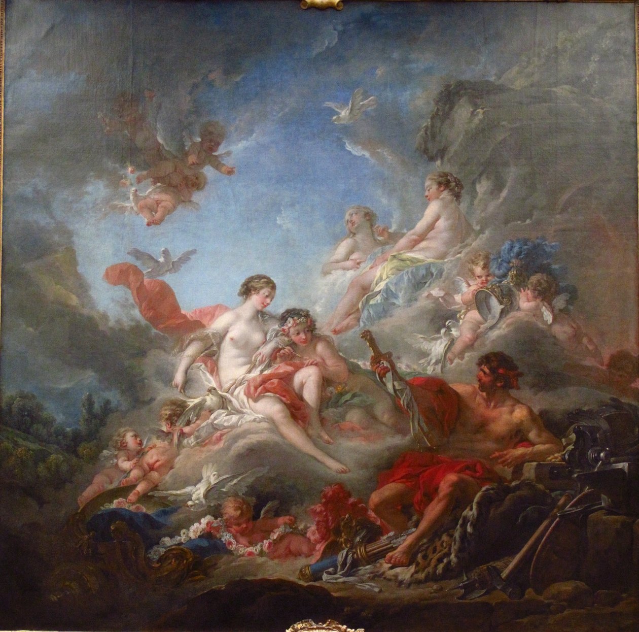 Les forges de Vulcain tekijältä François Boucher