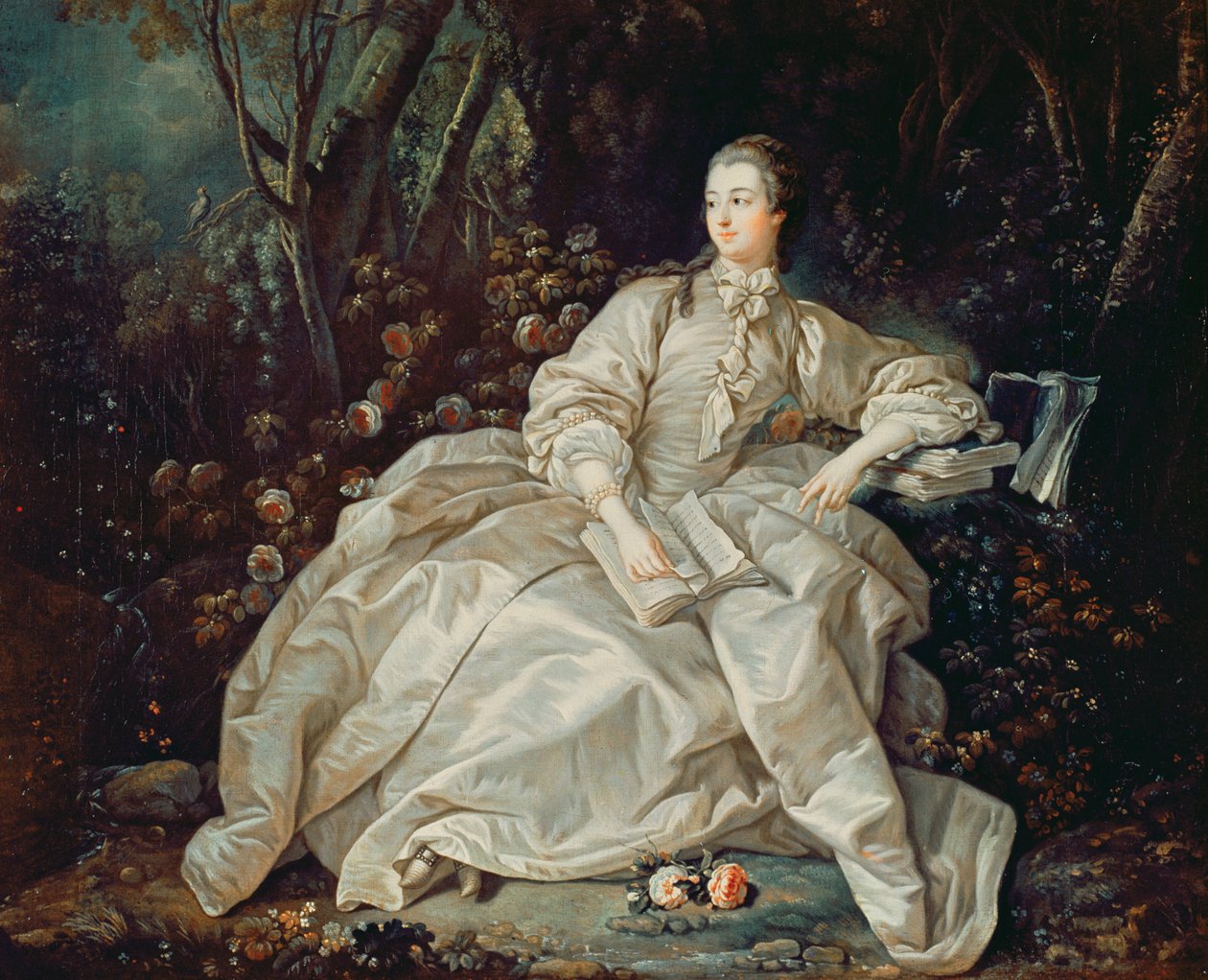 Madame de Pompadour (1721-64) tekijältä François Boucher