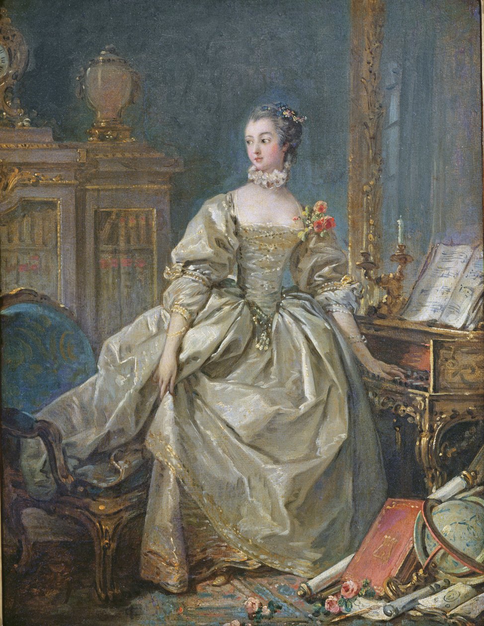 Madame de Pompadour (1721-64) tekijältä François Boucher