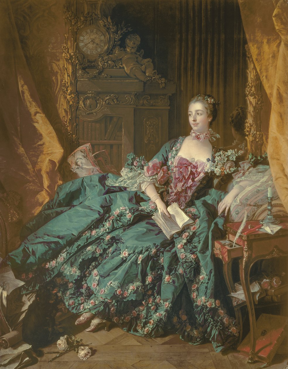 Madame de Pompadour, 1756 tekijältä François Boucher