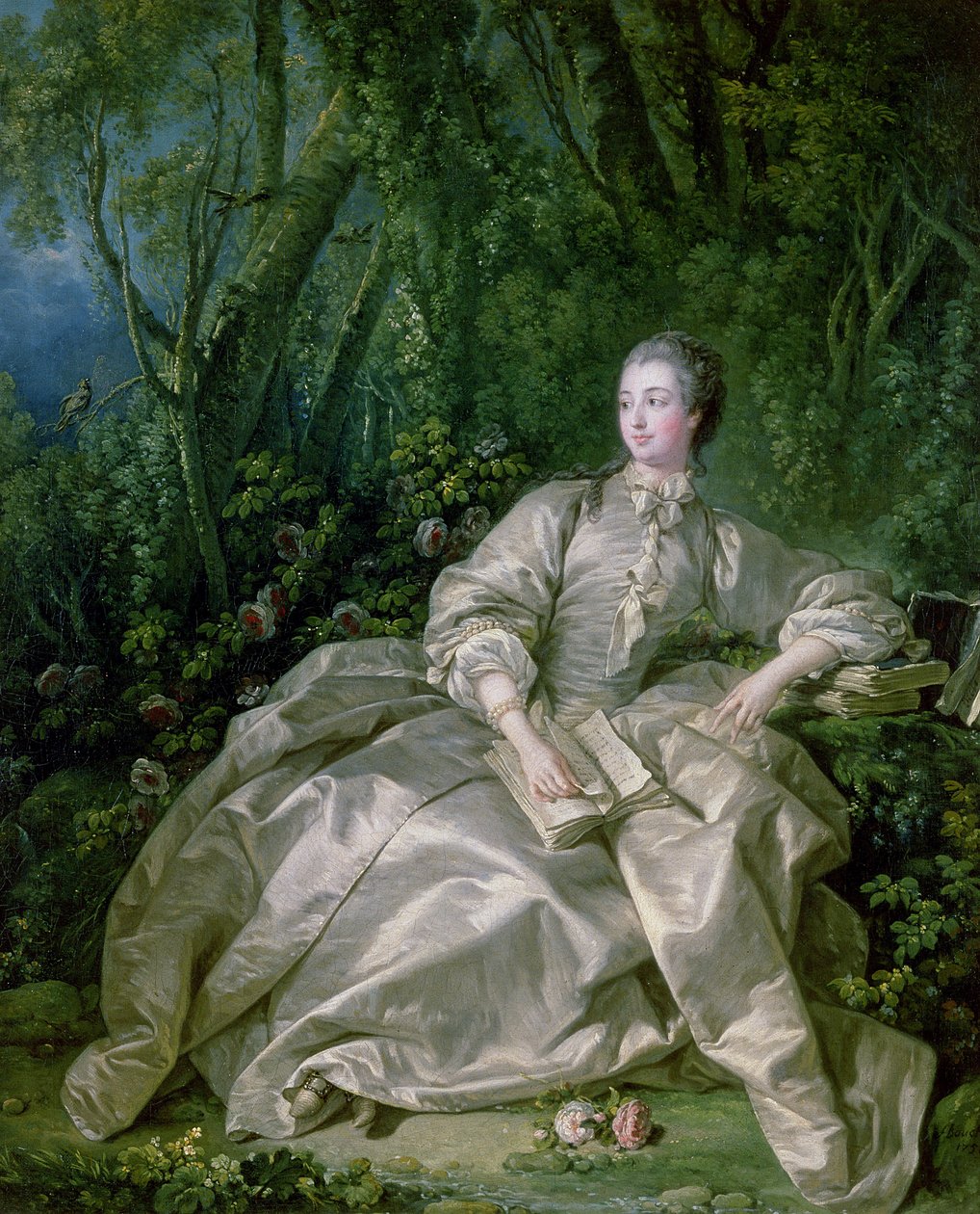 Madame de Pompadour, 1758 tekijältä François Boucher
